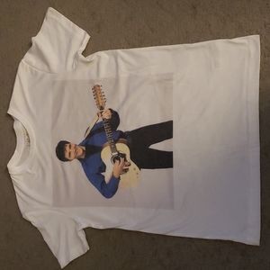 Elvis Presley Guitar Playing Unisex Shirt NWOT